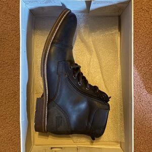 Men’s leather boots Steve Madden size 10